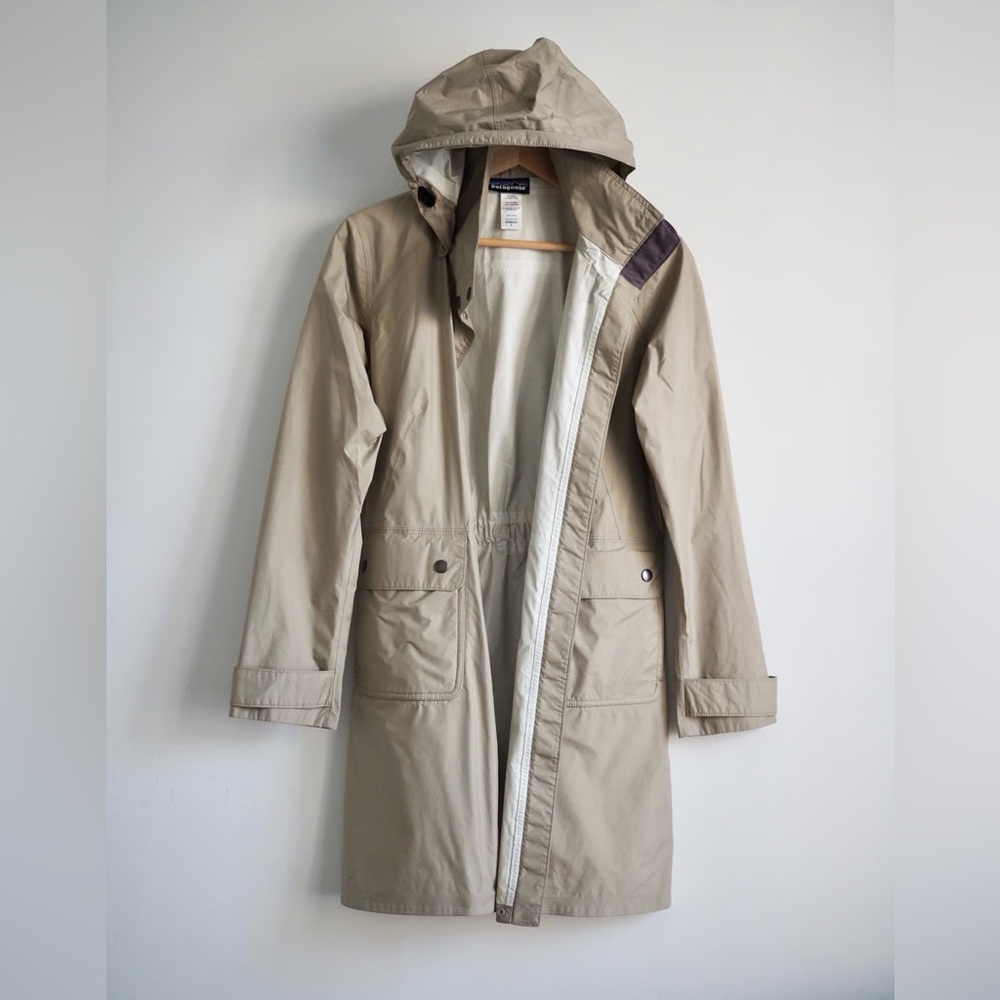 Patagonia W's Torrentshell Trench Coat Size Small